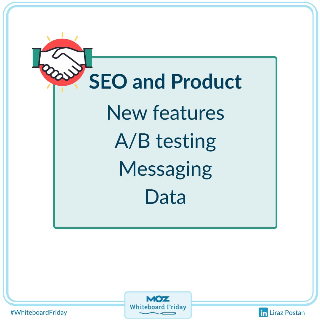 What to consider when forging a relationship between product and SEO.