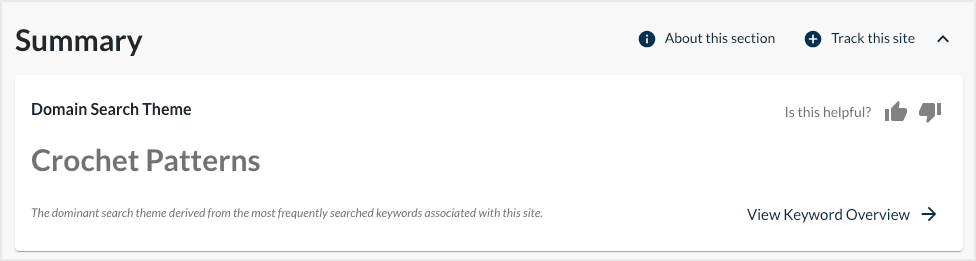 Screenshot of Domain Search Theme module.