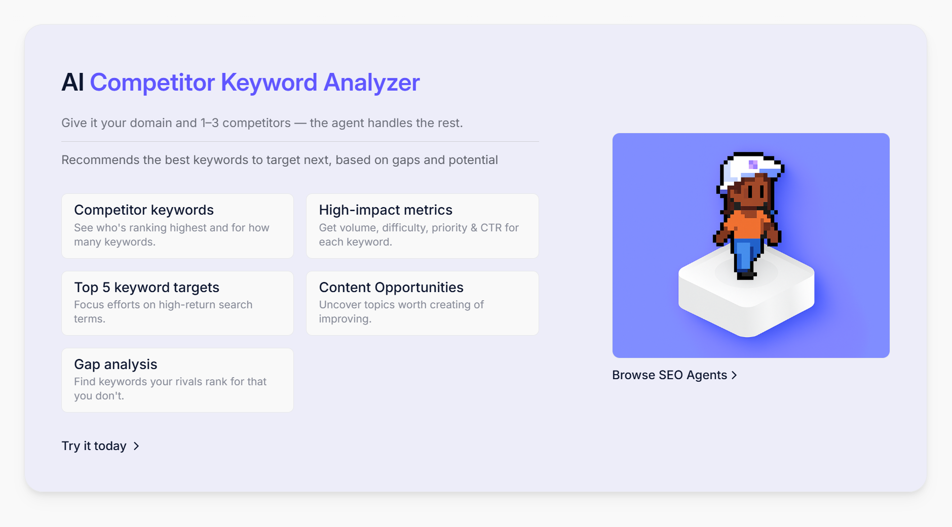 Relevance AI SEO Agents